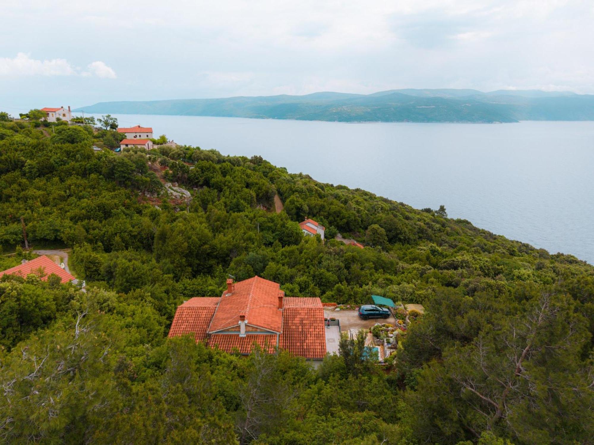 Villa Paradiso In Plomin - Istrien Eksteriør bilde