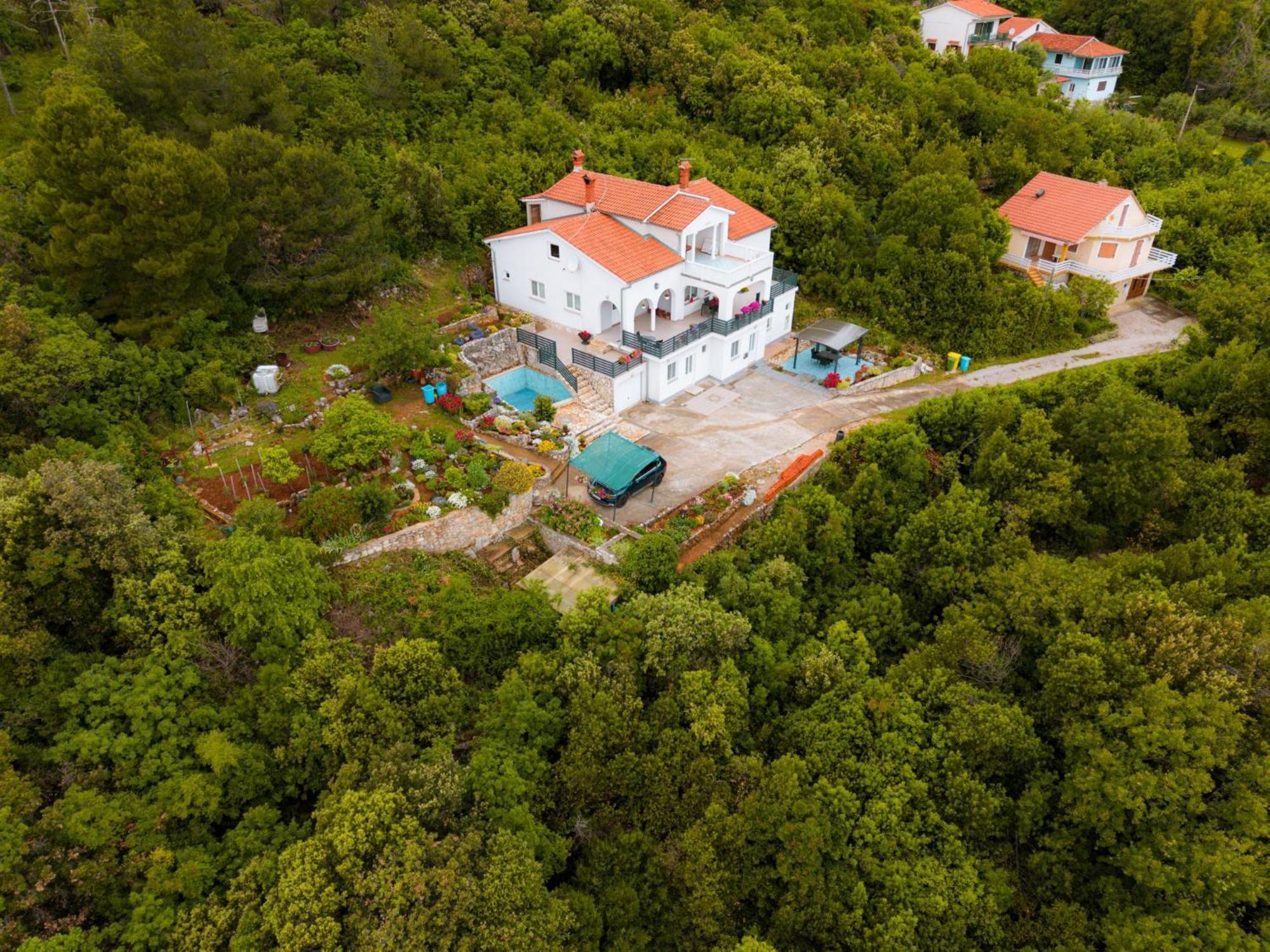 Villa Paradiso In Plomin - Istrien Eksteriør bilde