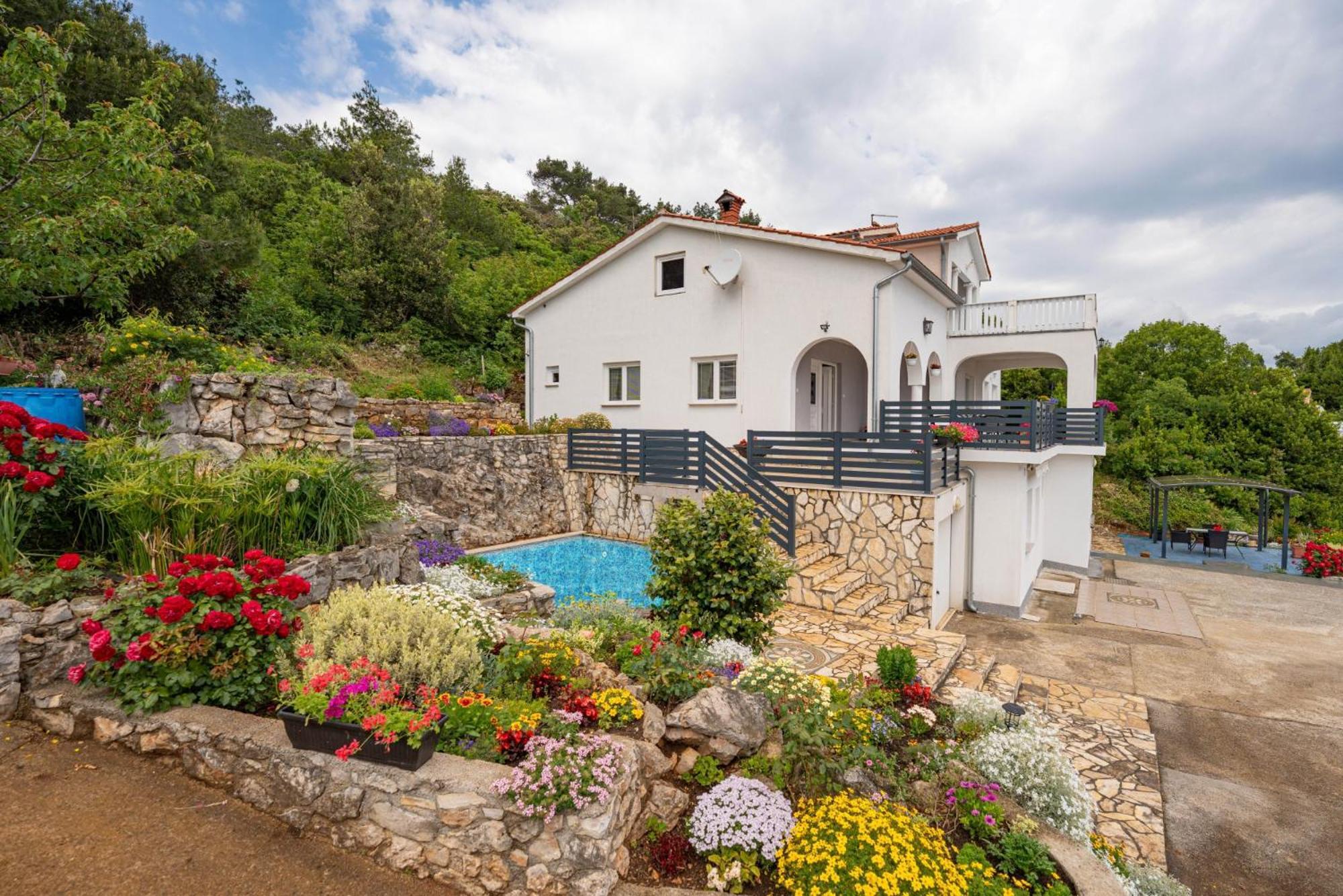 Villa Paradiso In Plomin - Istrien Eksteriør bilde